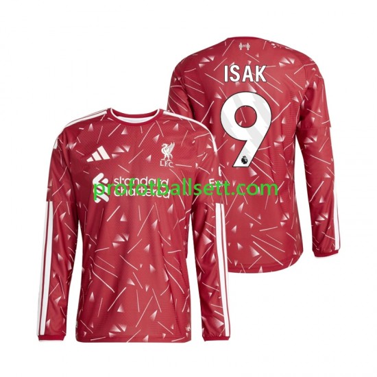 Fotballdrakt Liverpool Alexander Isak 9 Herre Hjemmekit 2026-2027 Langermet