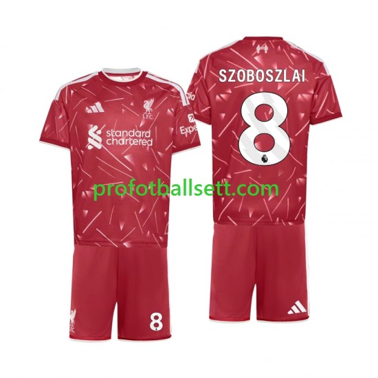 Fotballdrakt Liverpool Dominik Szoboszlai 8 Barn Hjemmekit 2026-2027 Kortermet