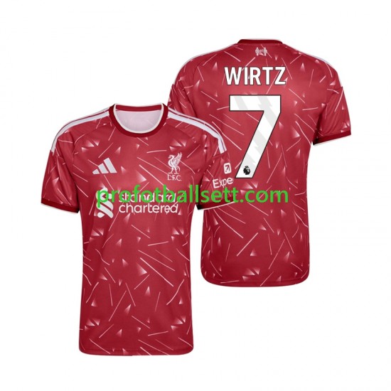 Fotballdrakt Liverpool Florian Wirtz 7 Herre Hjemmekit 2026-2027 Kortermet