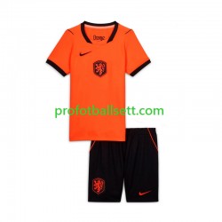 Fotballdrakt Nederland Barn Hjemmekit VM 2026 Kortermet