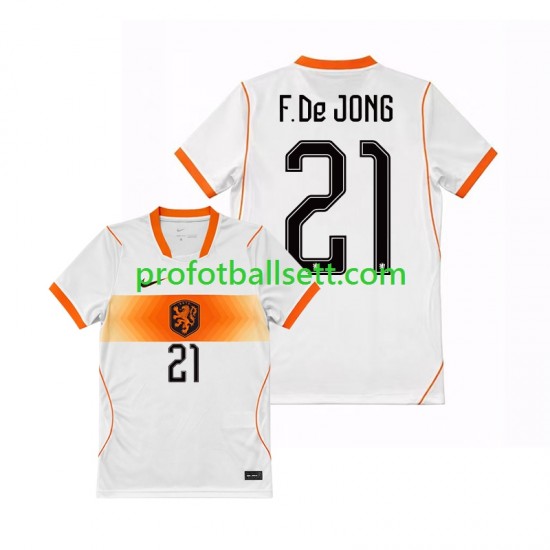 Fotballdrakt Nederland Frenkie de Jong 21 Herre Bortekit VM 2026 Kortermet