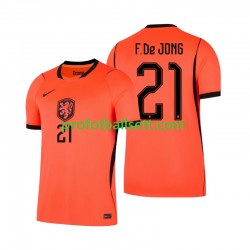 Fotballdrakt Nederland Frenkie de Jong 21 Herre Hjemmekit VM 2026 Kortermet