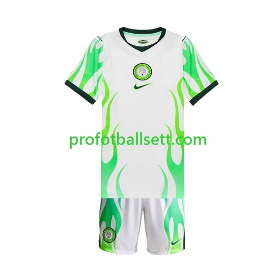 Fotballdrakt Nigeria Barn Bortekit 2026 Kortermet