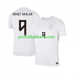 Fotballdrakt Norge Braut Haaland 9 Herre Tredjekit VM 2026 Kortermet