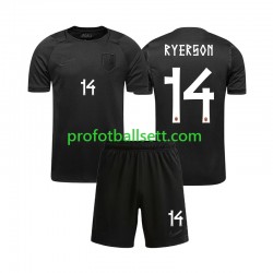 Fotballdrakt Norge Julian Ryerson 14 Barn Bortekit VM 2026 Kortermet
