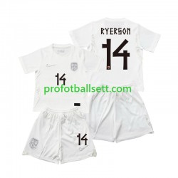 Fotballdrakt Norge Julian Ryerson 14 Barn Tredjekit VM 2026 Kortermet