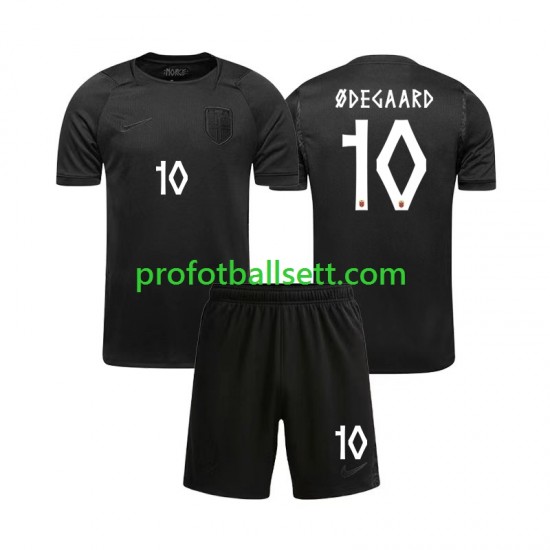 Fotballdrakt Norge Martin Odegaard 10 Barn Bortekit VM 2026 Kortermet