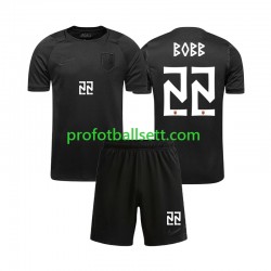 Fotballdrakt Norge Oscar Bobb 22 Barn Bortekit VM 2026 Kortermet