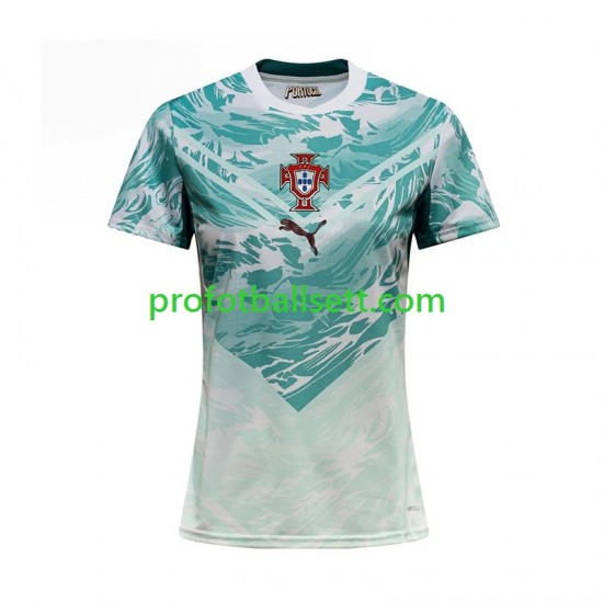 Fotballdrakt Portugal Dame Bortekit VM 2026 Kortermet