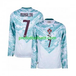 Fotballdrakt Portugal Cristiano Ronaldo 7 Herre Bortekit VM 2026 Langermet