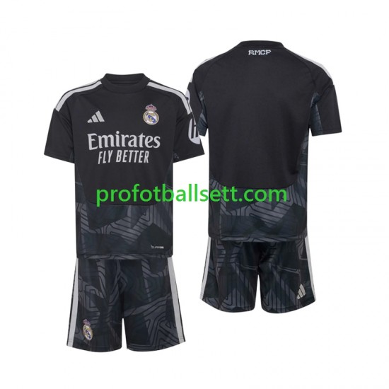 Fotballdrakt Real Madrid Keeper Barn Hjemmekit 2026-2027 Kortermet