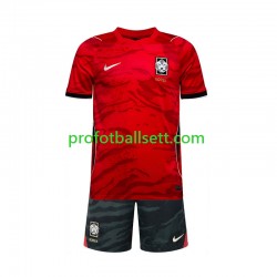 Fotballdrakt Sør-Korea Barn Hjemmekit VM 2026 Kortermet