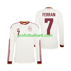 Fotballdrakt Spania Ferran Torres 7 Herre Bortekit VM 2026 Langermet