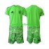 Fotballdrakt Spania Keeper 6th Green color Barn VM 2026 Kortermet