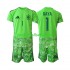 Fotballdrakt Spania Keeper David Raya 1 6th Green color Barn VM 2026 Kortermet