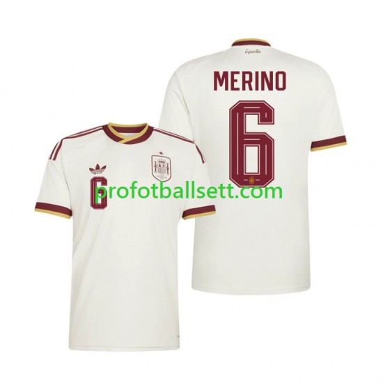 Fotballdrakt Spania Mikel Merino 6 Herre Bortekit VM 2026 Kortermet