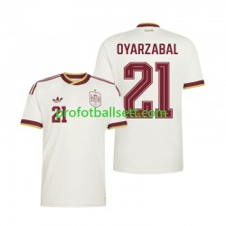 Fotballdrakt Spania Mikel Oyarzabal 21 Herre Bortekit VM 2026 Kortermet