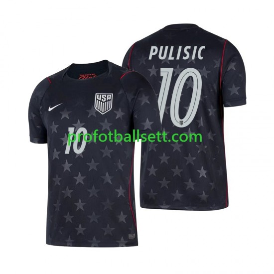 Fotballdrakt USA Christian Pulisic 10 Herre Bortekit VM 2026 Kortermet