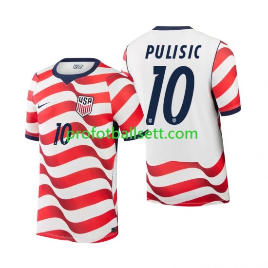 Fotballdrakt USA Christian Pulisic 10 Herre Hjemmekit VM 2026 Kortermet