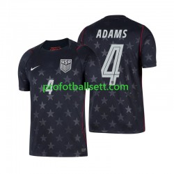 Fotballdrakt USA Tyler Adams 4 Herre Bortekit VM 2026 Kortermet