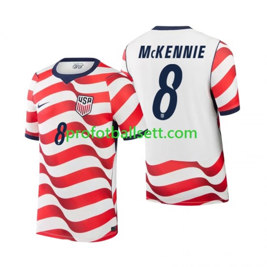 Fotballdrakt USA Weston McKennie 8 Herre Hjemmekit VM 2026 Kortermet