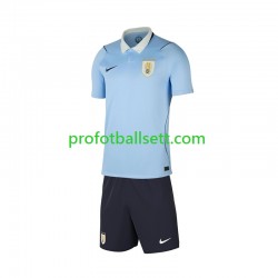 Fotballdrakt Uruguay Barn Hjemmekit VM 2026 Kortermet