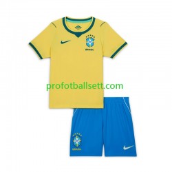 Fotballdrakt Brasil Barn Hjemmekit VM 2026 Kortermet