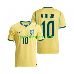 Fotballdrakt Brasil Vinicius Junior 10 Herre Hjemmekit VM 2026 Kortermet