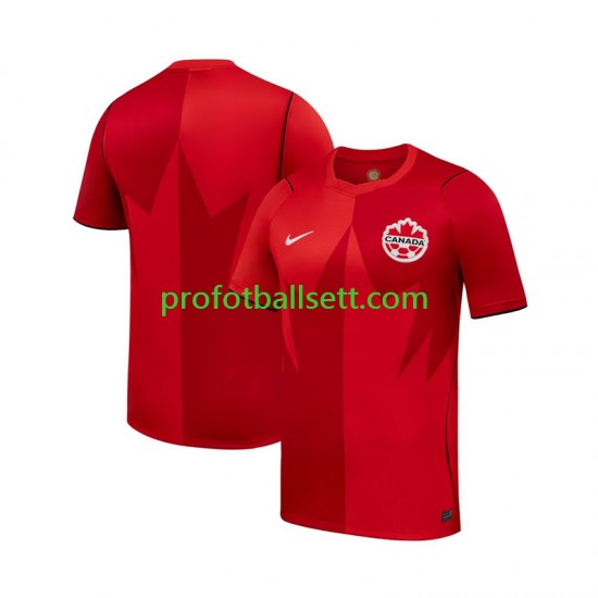 Fotballdrakt Canada Herre Hjemmekit VM 2026 Kortermet