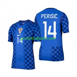 Fotballdrakt Kroatia Ivan Perisic 14 Herre Bortekit VM 2026 Kortermet