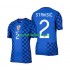 Fotballdrakt Kroatia Josip Stanisic 2 Herre Bortekit VM 2026 Kortermet