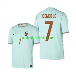 Fotballdrakt Frankrike Ousmane Dembele 7 Herre Bortekit VM 2026 Kortermet