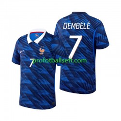 Fotballdrakt Frankrike Ousmane Dembele 7 Herre Hjemmekit VM 2026 Kortermet
