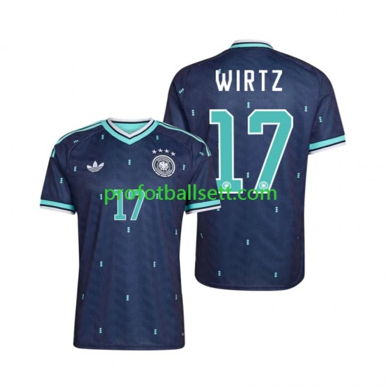 Fotballdrakt Tyskland Florian Wirtz 17 Herre Bortekit VM 2026 Kortermet