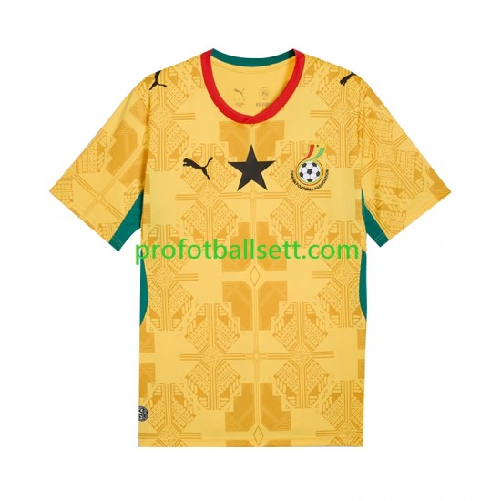 Fotballdrakt Ghana Herre Bortekit VM 2026 Kortermet
