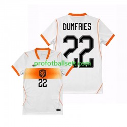 Fotballdrakt Nederland Denzel Dumfries 22 Herre Bortekit VM 2026 Kortermet