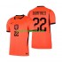 Fotballdrakt Nederland Denzel Dumfries 22 Herre Hjemmekit VM 2026 Kortermet