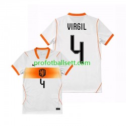 Fotballdrakt Nederland Virgil van Dijk 4 Herre Bortekit VM 2026 Kortermet