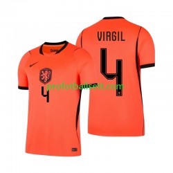 Fotballdrakt Nederland Virgil van Dijk 4 Herre Hjemmekit VM 2026 Kortermet