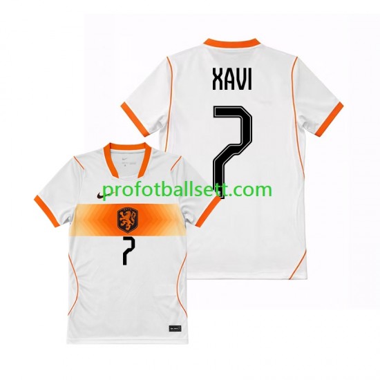Fotballdrakt Nederland Xavi Simons 7 Herre Bortekit VM 2026 Kortermet