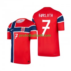 Fotballdrakt Norge Alexander Sorloth 7 Herre Hjemmekit VM 2026 Kortermet