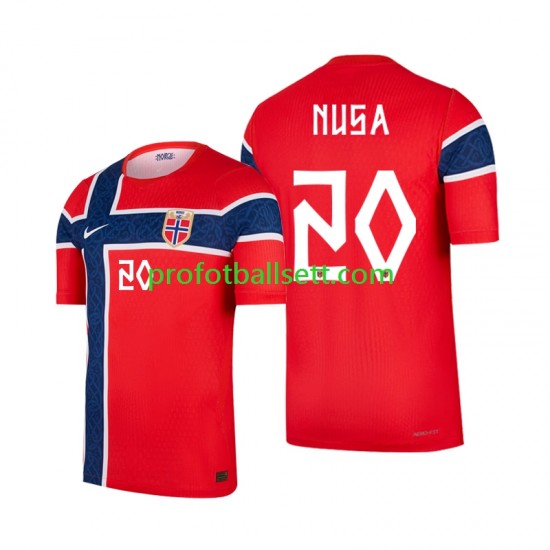 Fotballdrakt Norge Antonio Nusa 20 Herre Hjemmekit VM 2026 Kortermet