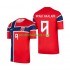 Fotballdrakt Norge Erling Haaland 9 Herre Hjemmekit VM 2026 Kortermet