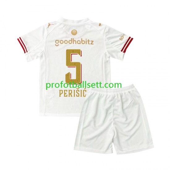 Fotballdrakt PSV Eindhoven Ivan Perisic 5 Efteling Barn Fjerdekit 2025-2026 Kortermet