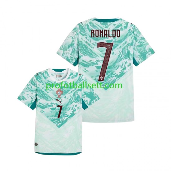 Fotballdrakt Portugal Cristiano Ronaldo 7 Herre Bortekit 2026 2027 Kortermet