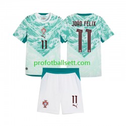 Fotballdrakt Portugal Joao Felix 11 Barn Bortekit 2026 2027 Kortermet