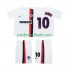 Retro Fotballdrakt AC Milan RONALDINHO 10 2002 2003 Barn Bortekit Kortermet