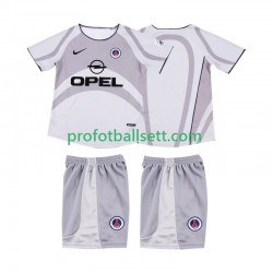 Retro Fotballdrakt AC Milan 2001 2002 Barn Bortekit Kortermet