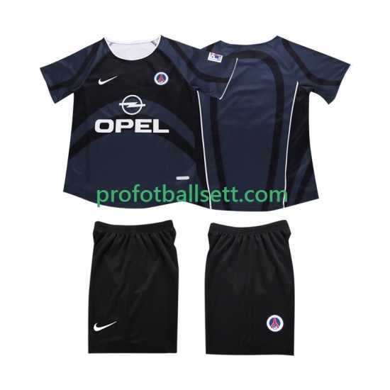 Retro Fotballdrakt AC Milan 2002 2003 Barn Tredjekit Kortermet