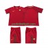 Retro Fotballdrakt AS Roma 2017-2018 Barn Hjemmekit Kortermet
